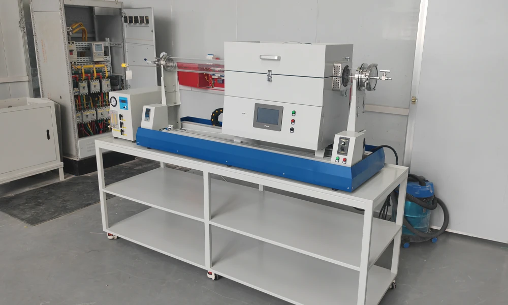 1200 °C Sliding Tube Furnace for Battery Materials Research