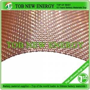 Copper Mesh Foil For Lithium Battery Anode Substrate 55um