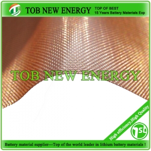 Copper Mesh Foil For Lithium Battery Anode Substrate width 300mm