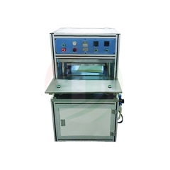 Manual hot pressing shaping machine for lithium battery