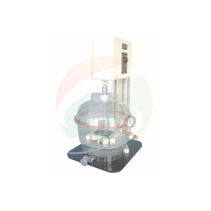 Visual tank vacuum stirring mixer