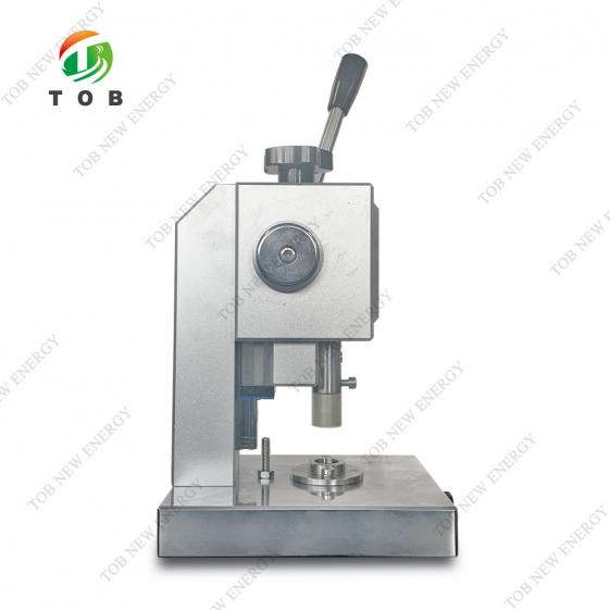 Small Manual Die Cutting Punching Machine For Coin Cell Electrode and Separator Cutting