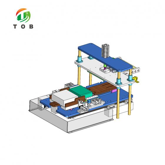 prismatic cell case insertion machine
