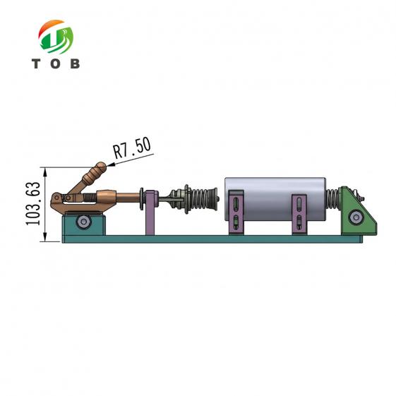 Cylindrical Battery Test Fixture