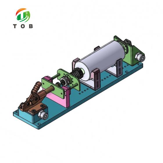 Cylindrical Battery Test Fixture