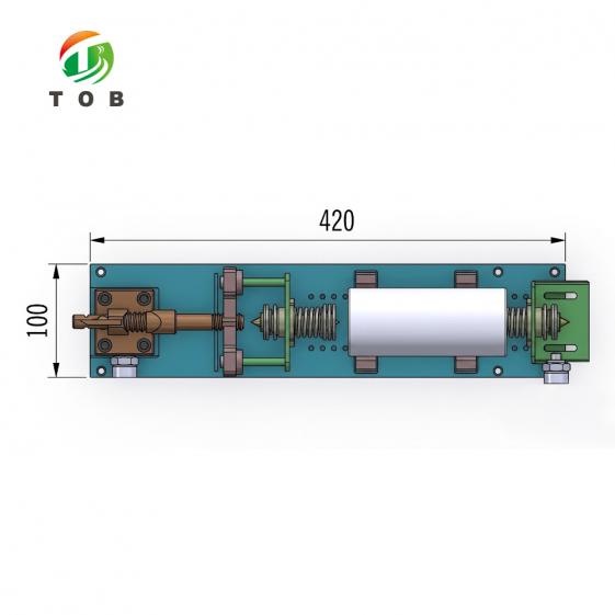 Cylindrical Battery Test Fixture