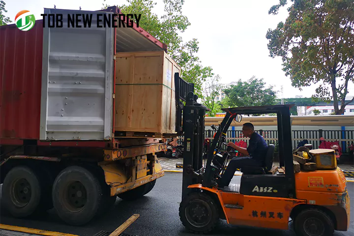 TOB Battery Machines Shipped