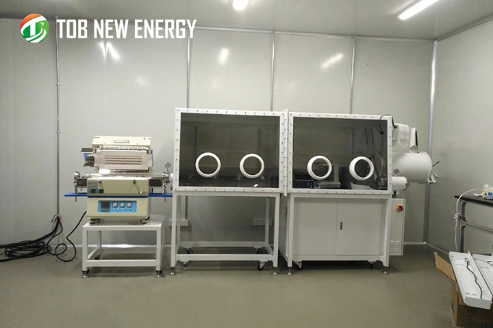 TOB Glove Box and Tube Furnace Arrived Safely
