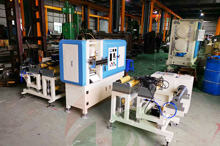 Roll To Roll Battery Electrode Roller Press Machine