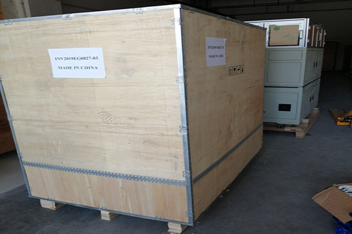 Battery sorting machine shipped to America