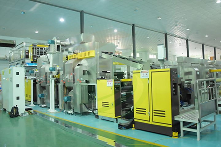 Lithium battery double layers extrusion coating machine