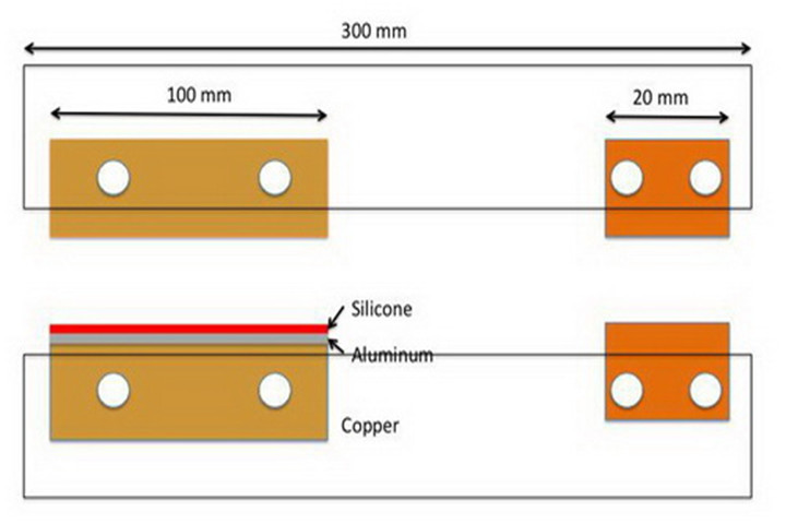 Battery heat sealing machine for Lithium pouch cell top-side sealing to USA