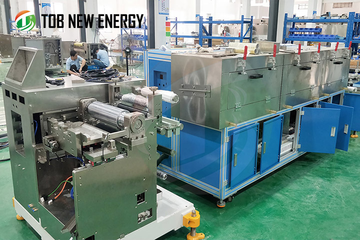 New Design Single Side Battery Electrode Extrusion Coating Machine