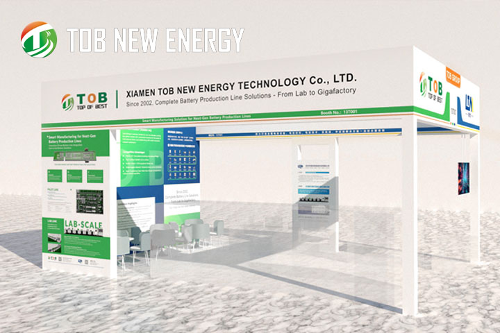 TOB Lab-to-Factory Battery Solutions at CIBF 2025