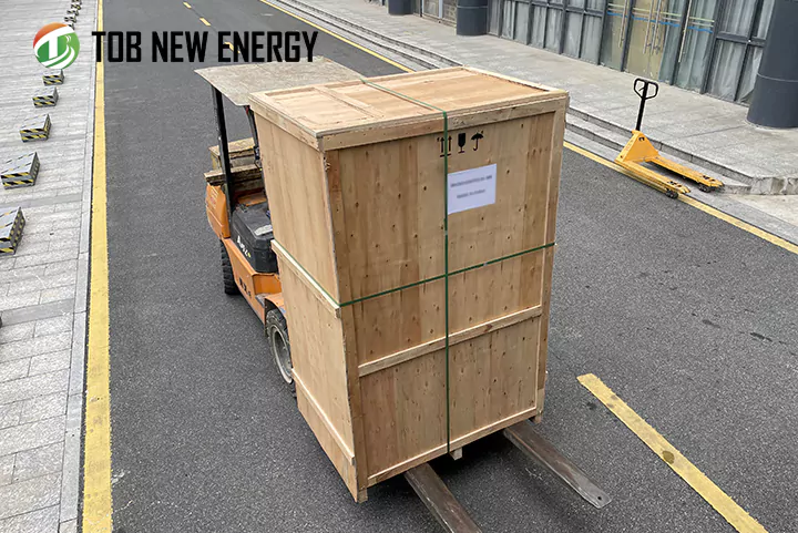 Coin and Pouch Cell Lab Equipment Being Shipped