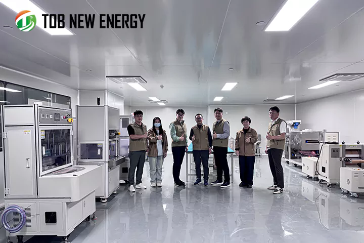 The Korean Agent 대한진(캠트리) Visited TOB NEW ENERGY for Business Discussions and Exchanges