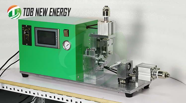 TOB New Design Cylindrical Battery Grooving Machine