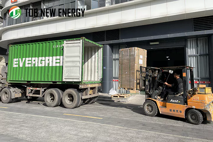 Lithium Ion Battery Materials Shipping from TOB New Energy