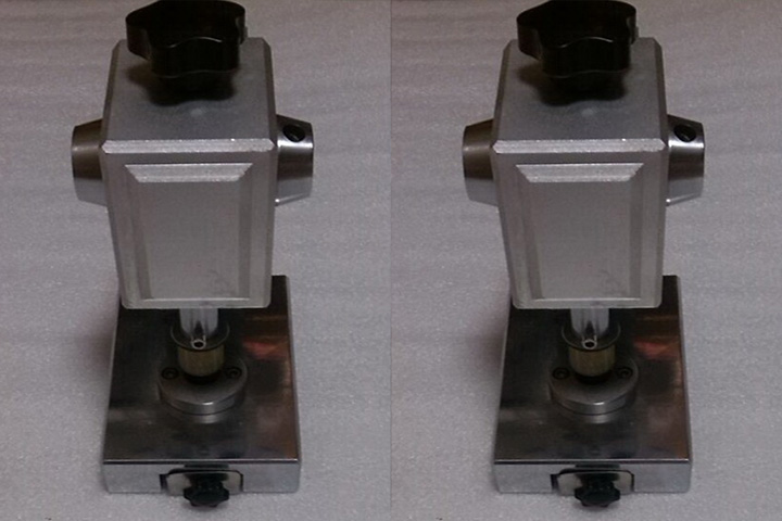 One set coin cell electrode die cutter machine shipped to France CEA company
