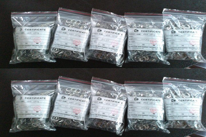 5000pcs 316 Stainless Steel Spring(Belleville Washers) for CR2032 Shipped to USA