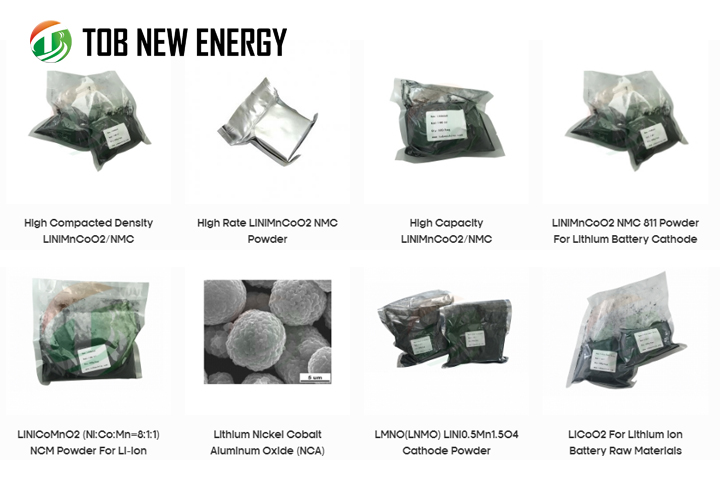 Lithium battery cathode materials requirement